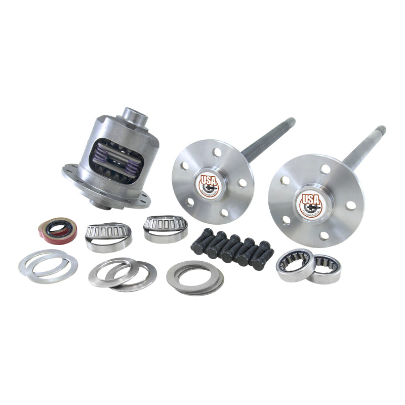 Yukon Gear & Axle YA FMUST-3-31 Yukon Gear 94-98 Mustang Axle Kit / 31 Spline / 5 Lug Axles w/ Duragrip Positraction