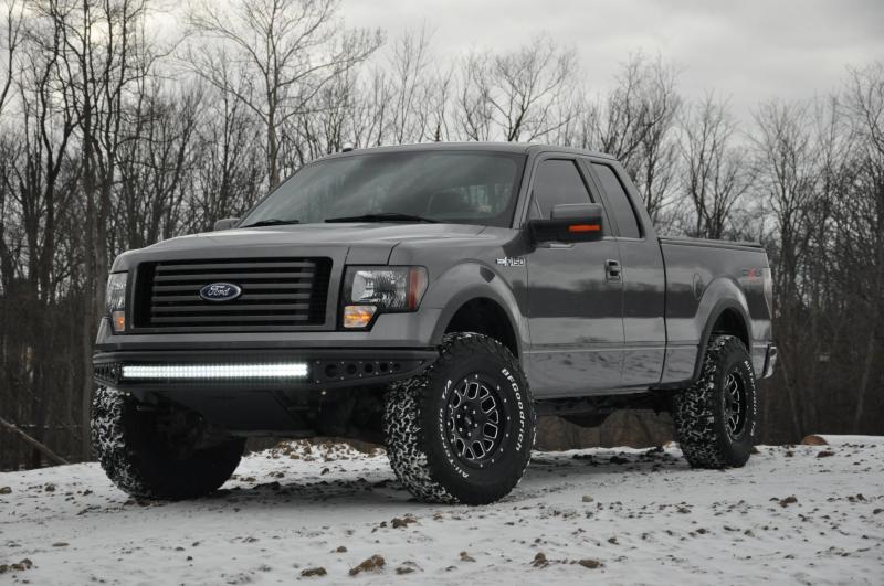 DV8 Offroad FBFF1-04 09-14 Ford F-150 Baja Style Front Bumper