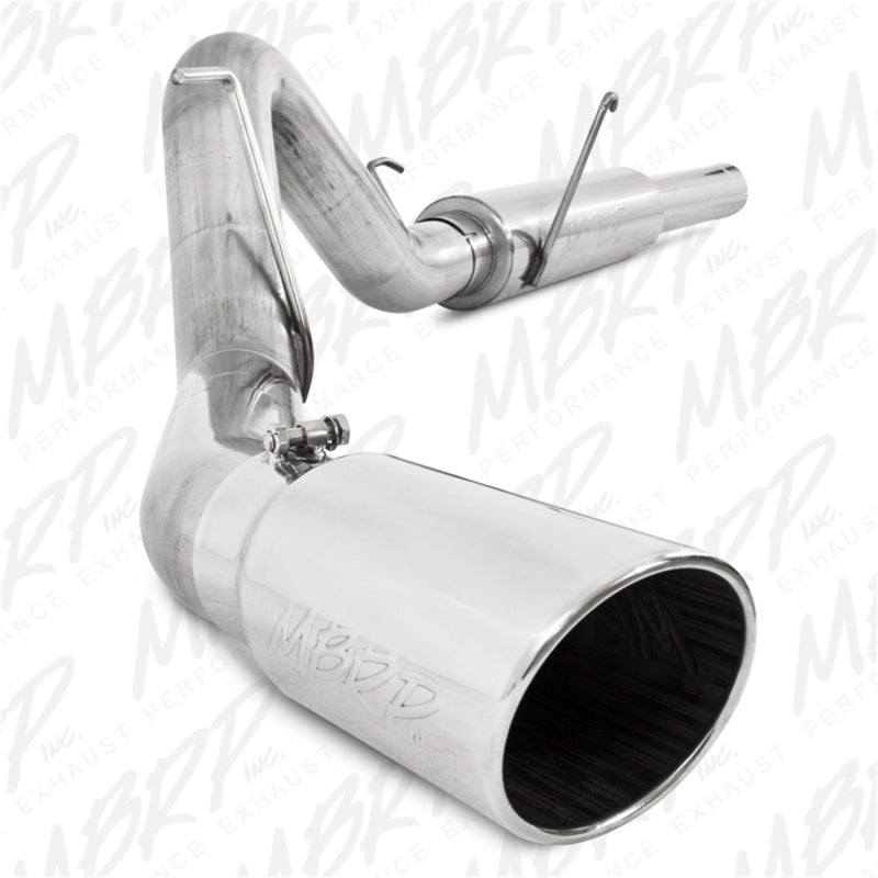 MBRP S6108409 2004.5-2007 Dodge 2500/3500 Cummins 600/610 Cat Back Single Side