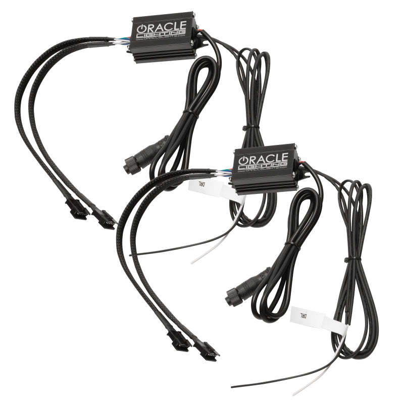 ORACLE Lighting 1329-339 Oracle 15-21 Dodge Challenger RGB+W Headlight DRL Upgrade Kit - ColorSHIFT+W SEE WARRANTY