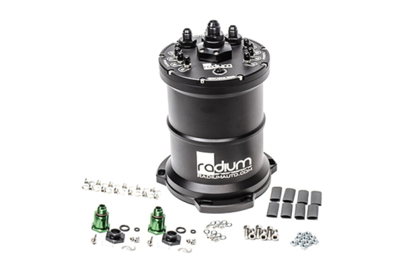 Radium Engineering 20-0443-00 Radium Multi-Pump Ti Automotive E5LM Fuel Surge Tank Pumps Not Included