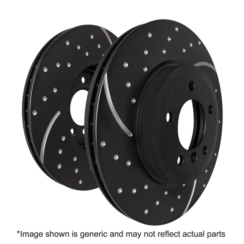 EBC GD7185 06-11 Dodge RAM 1500 Mega Cab 2WD GD Sport Rear Rotors