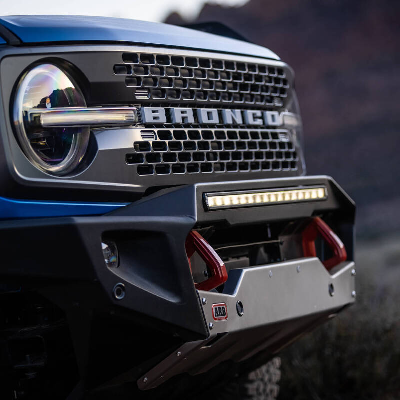ARB 3280010 2021 Ford Bronco Front Bumper Wide Body - Non-Winch (Fit Kit NOT Included)