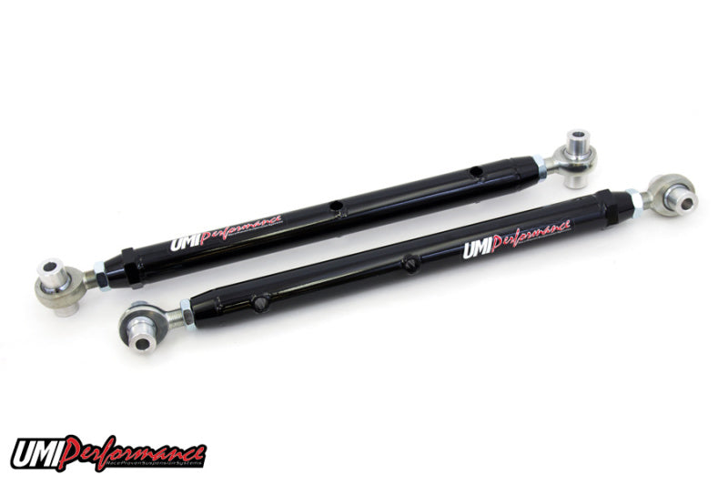 UMI Performance 302717-B 78-88 GM G-Body Double Adjustable Upper & Lower Rear Control Arms Kit