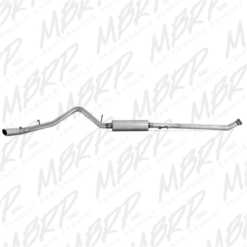 MBRP S5014AL 2003-2007 Chev/GMC 1500 Classic 4.8/5.3L EC/CC-SB Cat Back Single Side