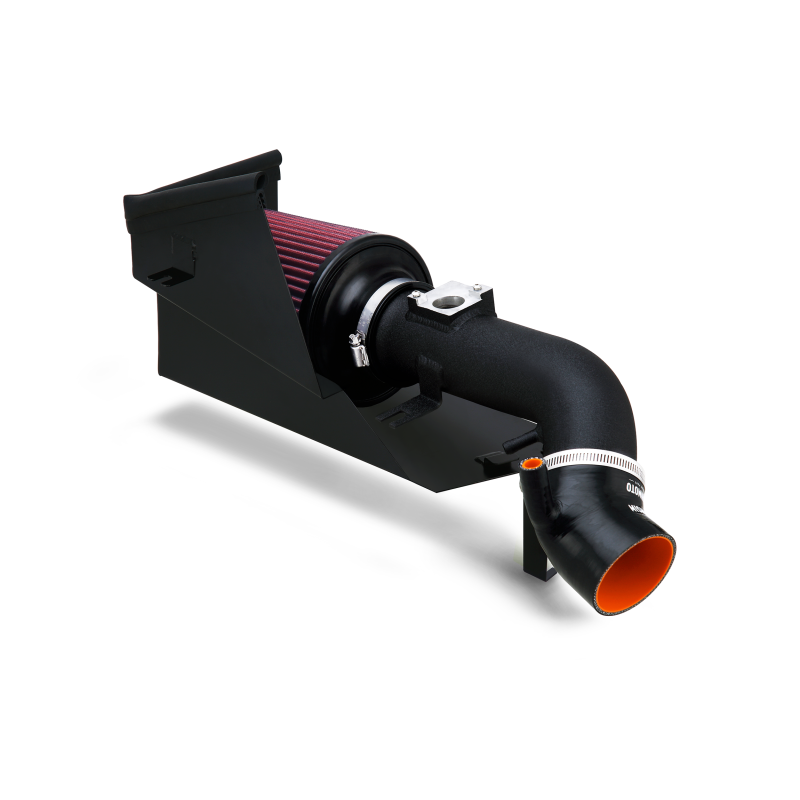 Mishimoto MMAI-CIV-06SIHWBK 06-11 Honda Civic Si Performance Air Intake w/ Heat Shield - Wrinkle Black