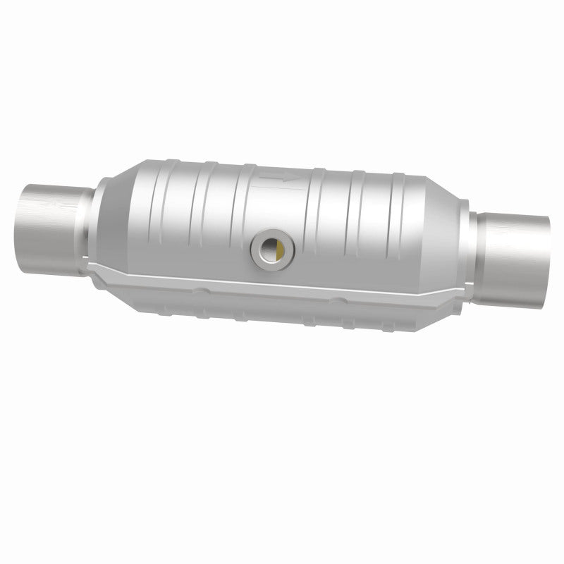 Magnaflow 51355 MagnaFlow Conv Univ 2.25in Inlet/Outlet Center/Center Round 11in Body L x 5.125in W x 15in Overall L