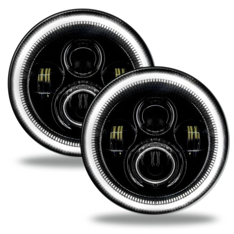 ORACLE Lighting 5769J-332 Oracle Jeep Wrangler JL/Gladiator JT 7in. High Powered LED Headlights (Pair) - Dynamic