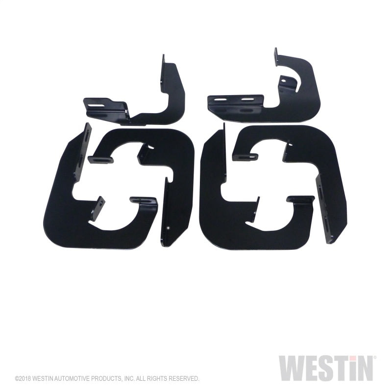 Westin 27-1745 2007-2013 Chevy Silverado 1500 Ext. Cab Running Board Mount Kit - Black