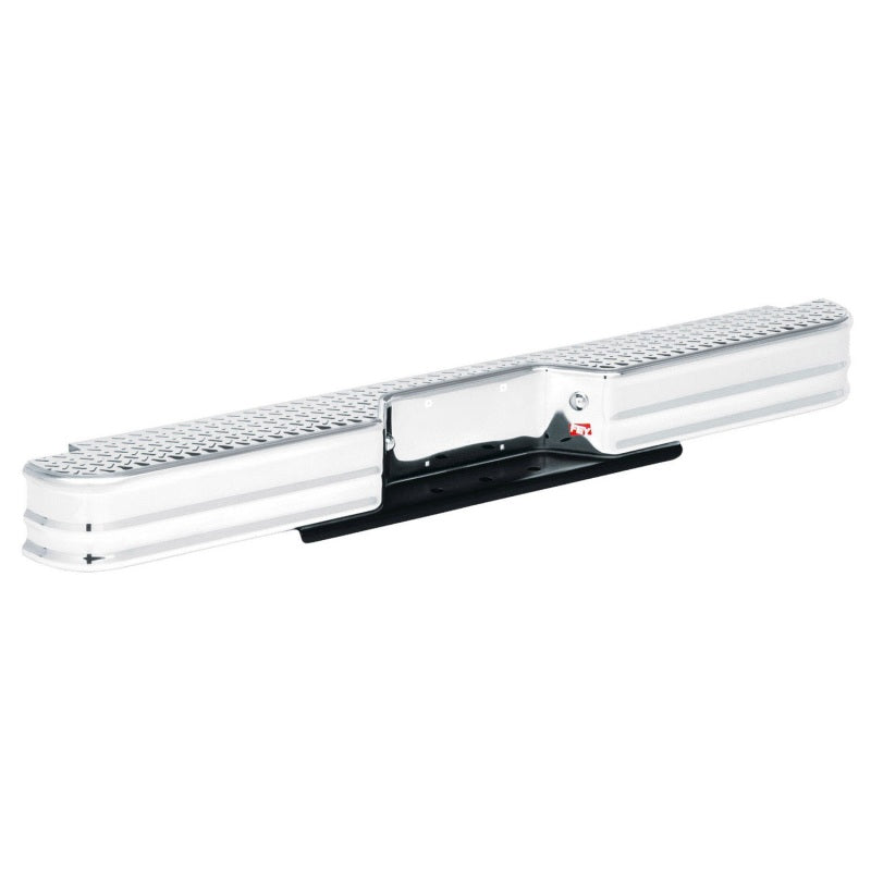 Westin 71000 /Fey 83-97 Mitsubishi Pickup / 80-88 Toyota Pickup Diamondstep Universal Bumper - Chrome