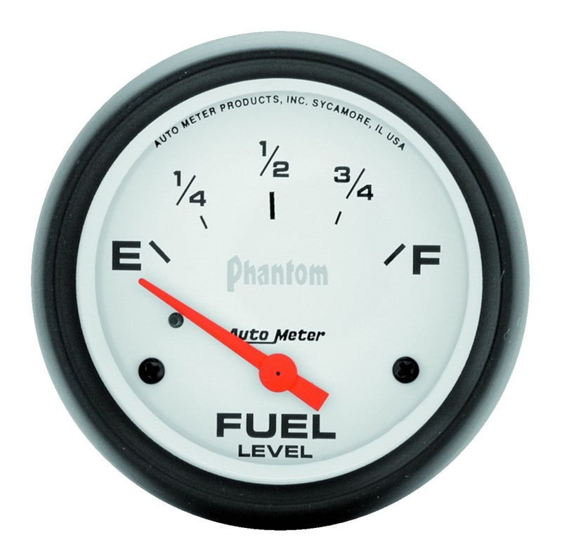 AutoMeter 5816 Gauge Fuel Level 2-5/8in. 240 Ohm(e) to 33 Ohm(f) Elec Phantom