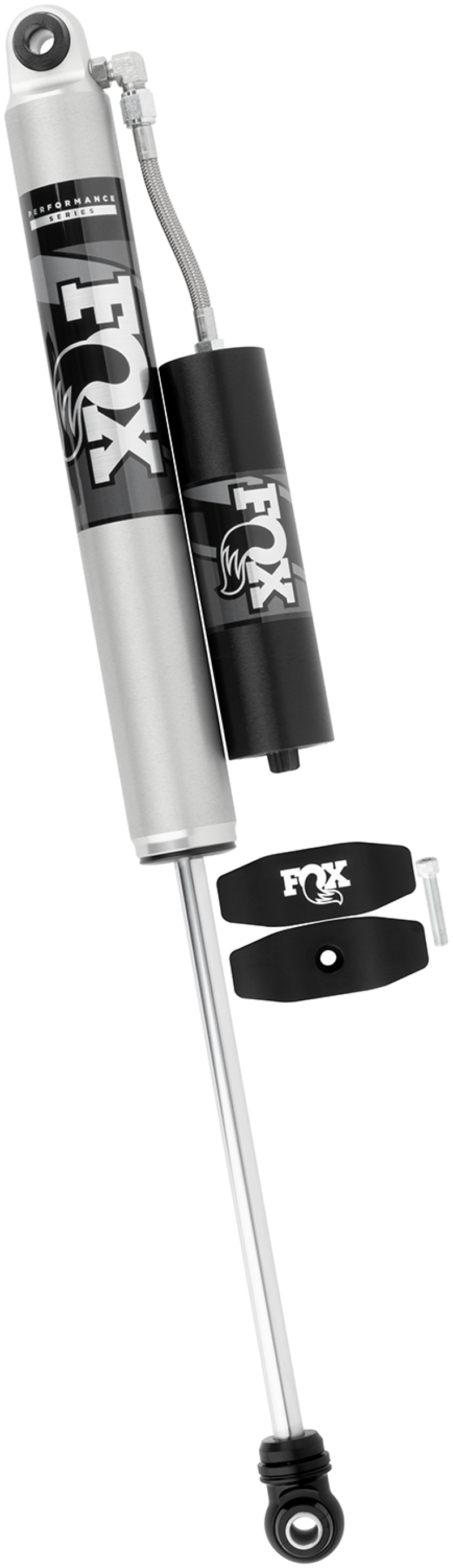 FOX 985-24-174 Fox 2017+ Ford F-250 2.0 Perf Series 12.1in Smooth Body R/R Rear Shock 0-1in. Lift