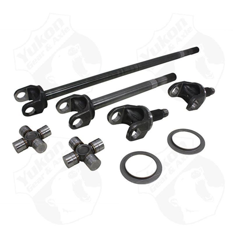 Yukon Gear & Axle YA W25000 Yukon Gear 4340 Chromoly Axle Kit For 03-08 Chrysler 9.25in Front