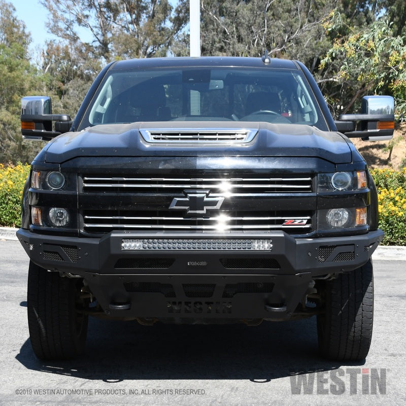 Westin 58-41165 15-19 Chevrolet Silverado 2500/3500 Pro-Mod Front Bumper - Textured Black