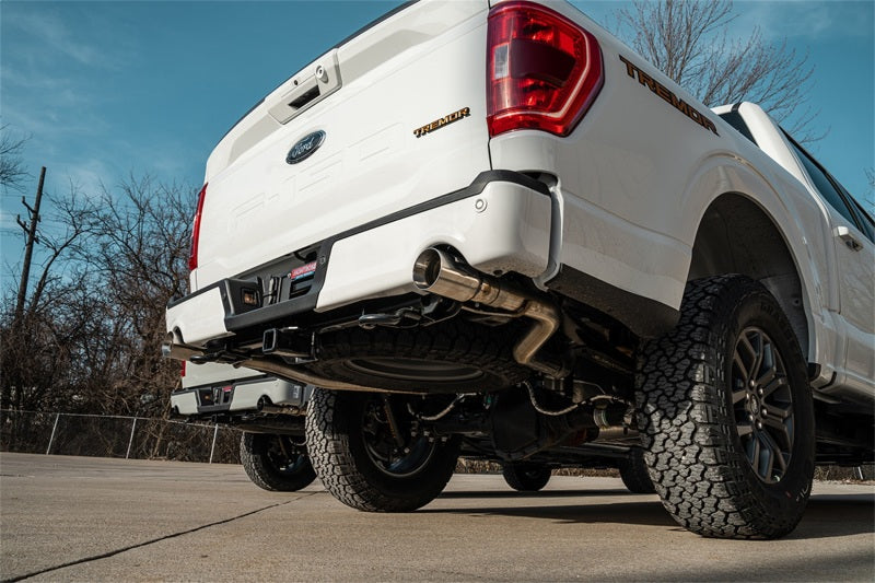 CORSA Performance 21184 Corsa 2022-2024 2023 Ford F-150 SuperCrew/5.5ft Bed 5.0L V8 Sport Cat-Back Dual Rear Exit-Polished