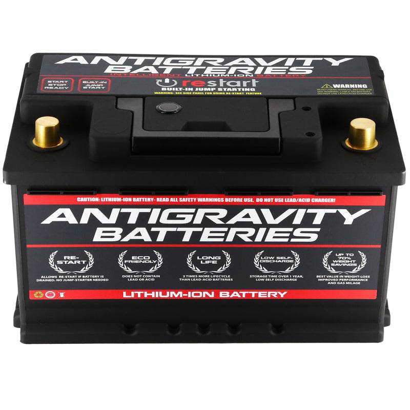 Antigravity Batteries AG-H7-40-RS Antigravity H7/Group 94R Lithium Car Battery w/Re-Start