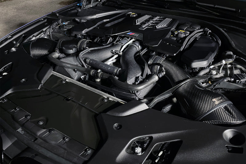 CSF 8178 16-21 BMW M5 (F90) / 17-21 BMW M8 (F91/F92/F93) Twin Charge-Air-Cooler Set - Crinkle Black
