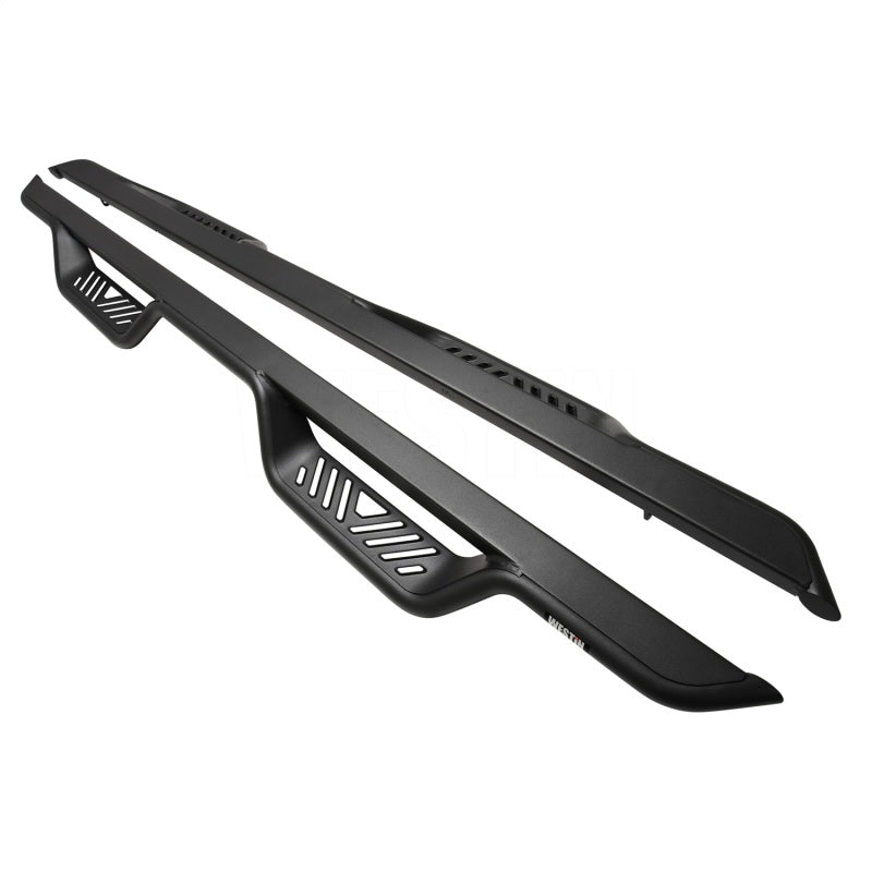 Westin 20-14135 19-22 Chevrolet Silverado / GMC Sierra Crew Cab Outlaw Nerf Step Bars