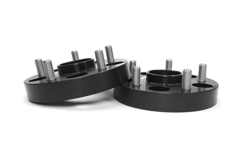 Perrin Performance PSP-WHL-025BK PERRIN Subaru 25mm Wheel Spacers 5x114.3 BP w/56mm Hub - Black