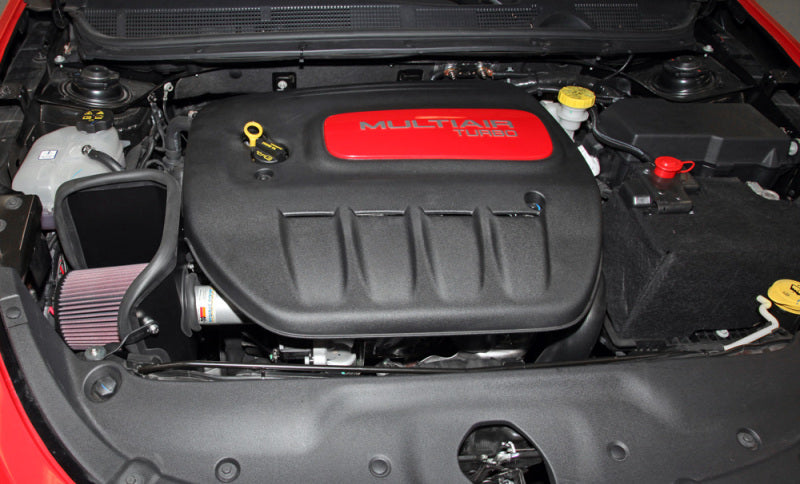 K&N Engineering 69-2548TS K&N 13-14 Dodge Dart 1.4L Silver Typhoon Performance Intake