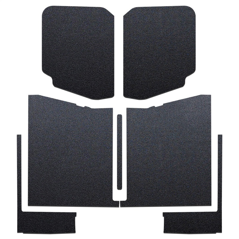 DEI 50183 20-22 Jeep Gladiator JT 4-Door Boom Mat Complete Headliner Kit - 7 Piece - Black