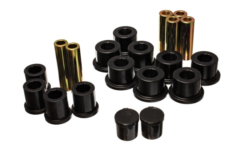 Energy Suspension 5.2118G Rear Spring Bushing Set - Black