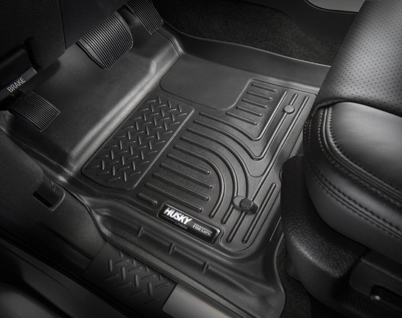 Husky Liners 99153 16-22 Dodge Durango Weatherbeater Tan Front & 2nd Seat Floor Liners