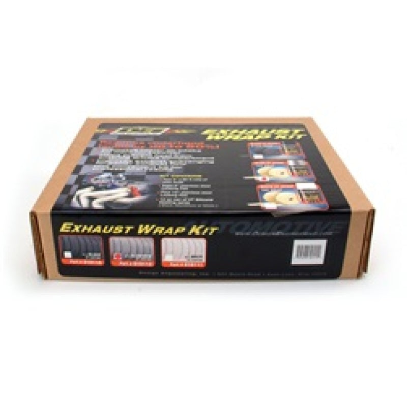 DEI 10112 Exhaust Wrap Kit - Tan Wrap & Aluminum HT Silicone Coating (Aerosol)