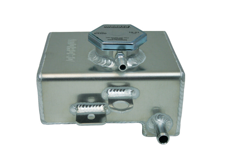 Moroso 63809 15-17 Dodge Charger/Challenger Hellcat Supercharger Tank - Direct Bolt-In Replacement