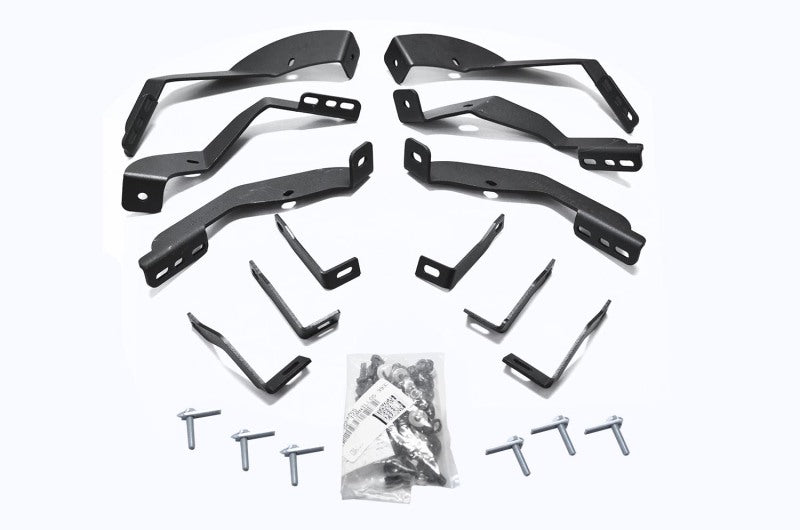 Go Rhino 6840425 15-19 Chevrolet Silverado 2500HD/3500HD Brackets for OE Xtreme Cab Length SideSteps