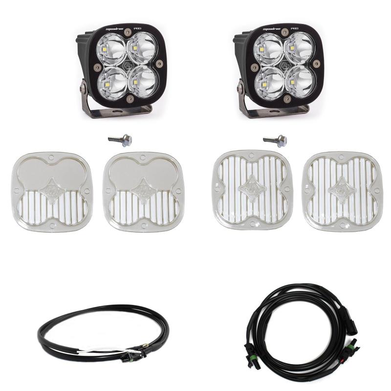 Baja Designs 447754UP 2021+ Ford Bronco A Piller Light Kit Squadron Pro Spot w/Upfitter