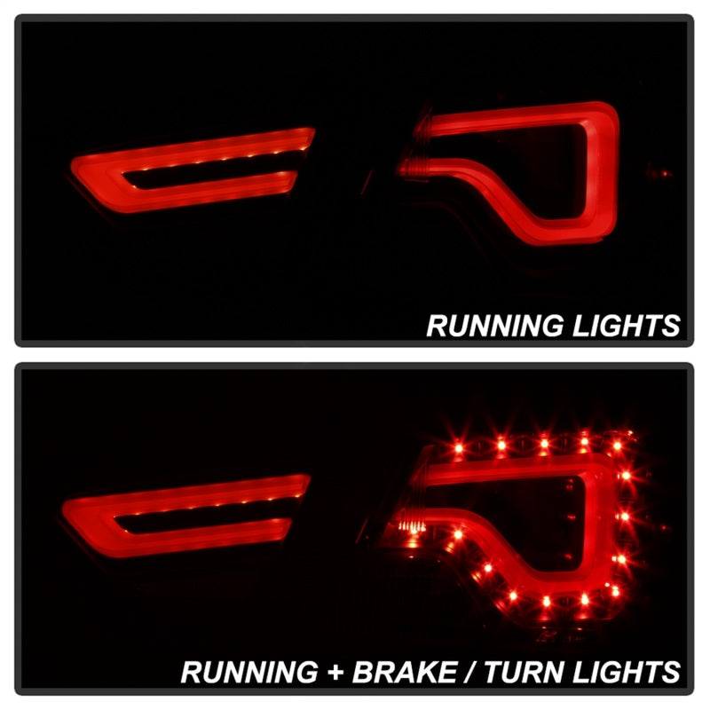 SPYDER 9042164 xTune 14-18 Chevy Impala (Excl 14-16 Limited) LED Tail Lights - Black Smoke (ALT-JH-CIM14-LBLED-BSM)