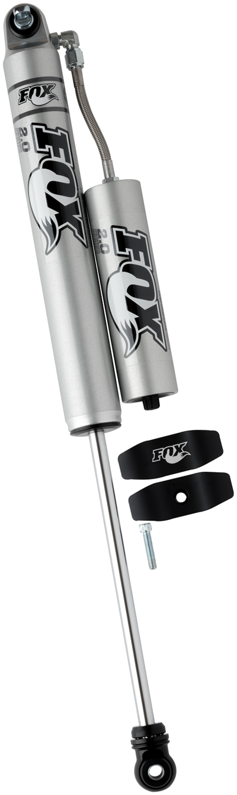 FOX 985-24-012 Fox 07+ Jeep JK 2.0 Performance Series 11.6in. Smooth Body Remote Reservoir Rear Shock / 4-6in. Lift