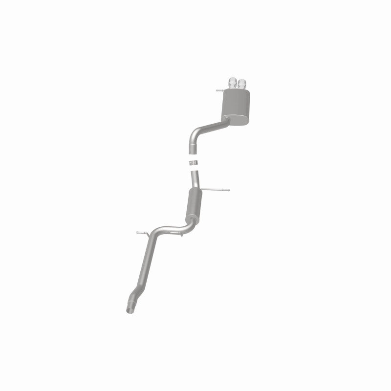 Magnaflow 15486 MagnaFlow Performance Cat-Back Exhaust System Dual Straight Drive Side Rear Exit 11-14 VW Jetta 2.0L