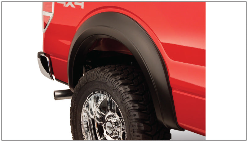 Bushwacker 20926-02 09-14 Ford F-150 Styleside Extend-A-Fender Style Flares 4pc 67.0/78.8/97.4in Bed - Black