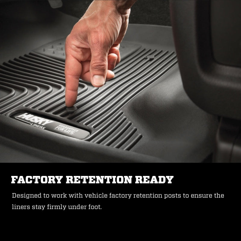 Husky Liners 55521 08-20 Dodge Grand Caravan X-Act Contour Front Black Floor Liners