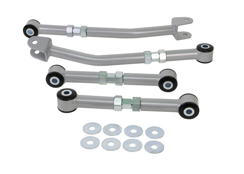 Whiteline KTA124 98-08 Subaru Legacy Liberty Rear Lower Control arm-adjust toe/camber