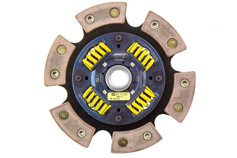 ACT 6224208 2006 Mazda MX-5 Miata 6 Pad Sprung Race Disc