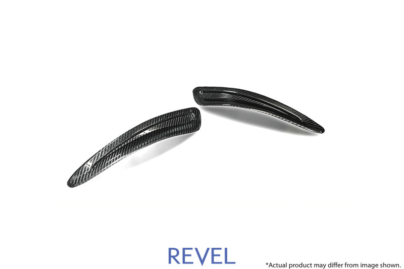Revel 1TR4GT0AT10 GT Dry Carbon Hood Duct Cover 2020 Toyota GR Supra - 2 Pieces