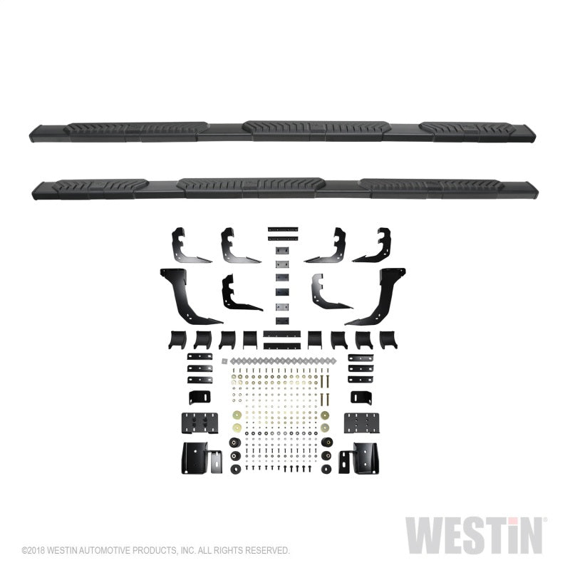 Westin 28-534705 19-21 RAM 1500 Crew Cab R5 M-Series Wheel-to-Wheel Nerf Step Bars - Black