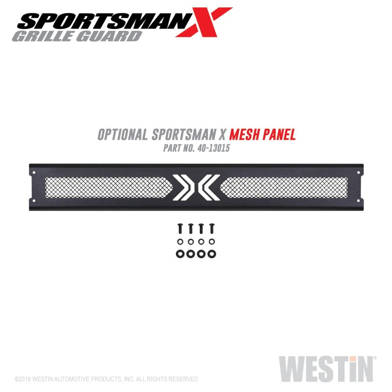 Westin 40-33975 19-21 RAM 1500 Sportsman X Grille Guard - Textured Black (Excluding Classic & Rebel)
