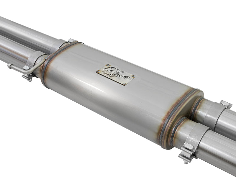 aFe 49-43045-B MACHForce XP 3in 409-SS Exhaust Cat-Back 2017 Ford F-150 Raptor V6-3.5L (tt) w/ Black Tip