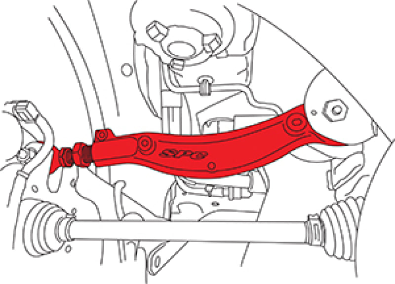 SPC Performance 67435 21-22 Ford Bronco Sport Camber Adjustable Rear Lower Control Arm