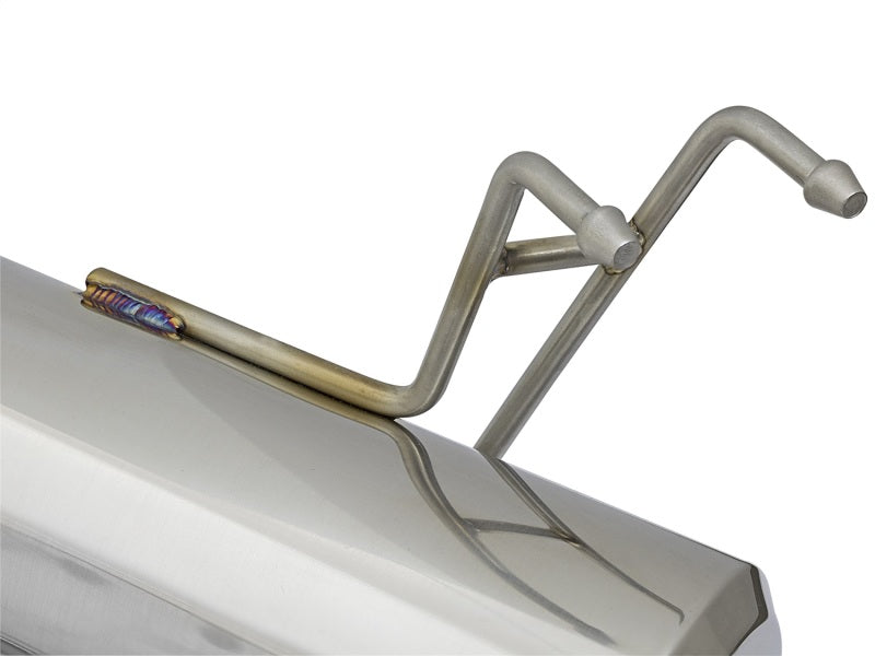 aFe 49-36615-L POWER Takeda 16-17 Honda Civic I4-1.5L (t) 2.5-2.25in 304 SS CB Dual-Exit Exhaust Blue Tips