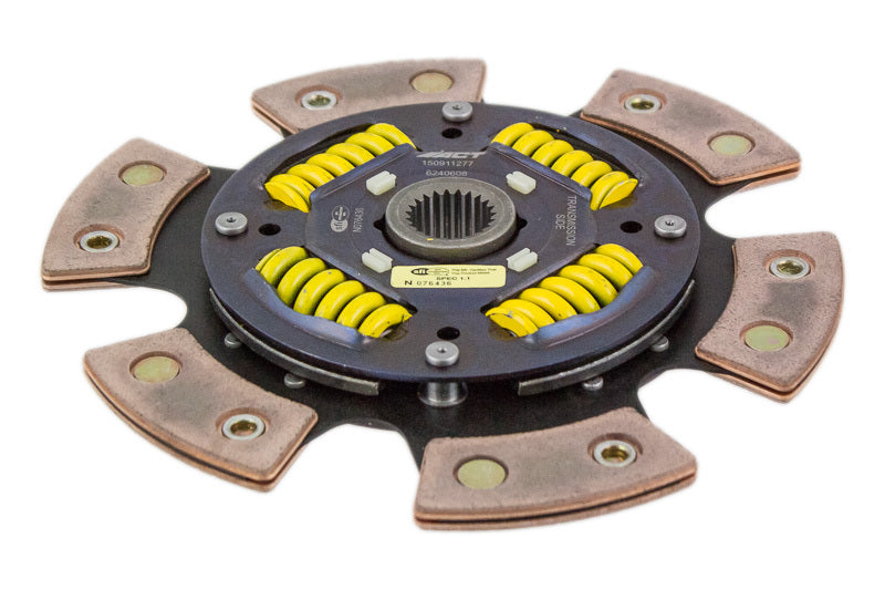 ACT 6240608 2003 Mitsubishi Lancer 6 Pad Sprung Race Disc
