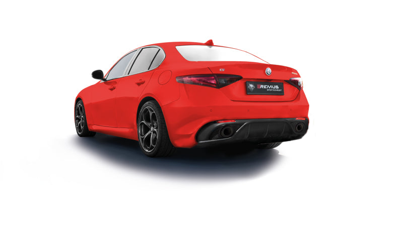 Remus 025017 1500 2016 Alfa Romeo Giulia Veloce Q4 AWD 2.0L Turbo Multiair Axle Back Exhaust (Tail Pipes Req)