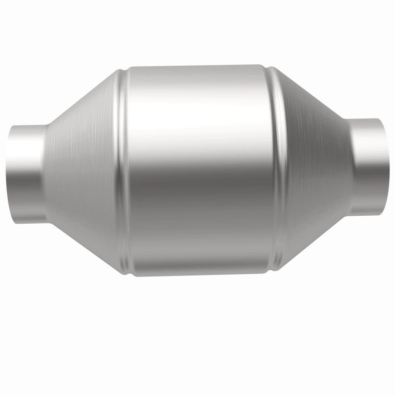 Magnaflow 51655 MagnaFlow Conv Univ 2.25in Inlet/Outlet Center/Center Round 3in Body L x 5in W x 8.75in Overall L