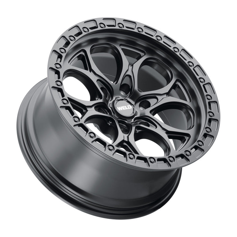 Weld W10809084500 Off-Road Ledge Six W108 20x9 / 6x139.7 BP / 5 In BS Satin Black Wheel