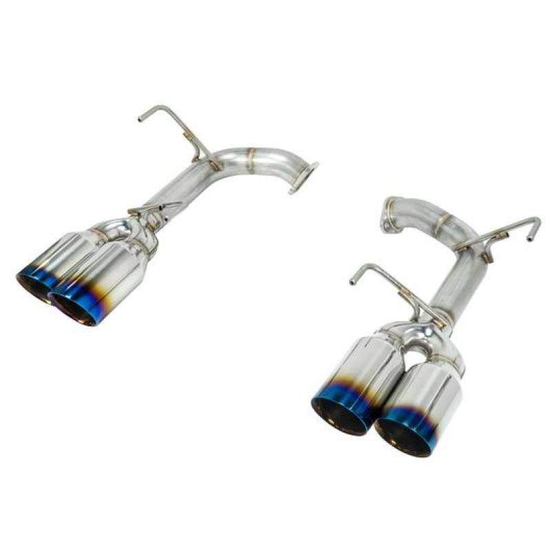 Remark RO-TTVA-D4 Subaru WRX STi VA Axle Back Exhaust w/ Titanium Stainless Double Wall Tip - 4 Inch Version