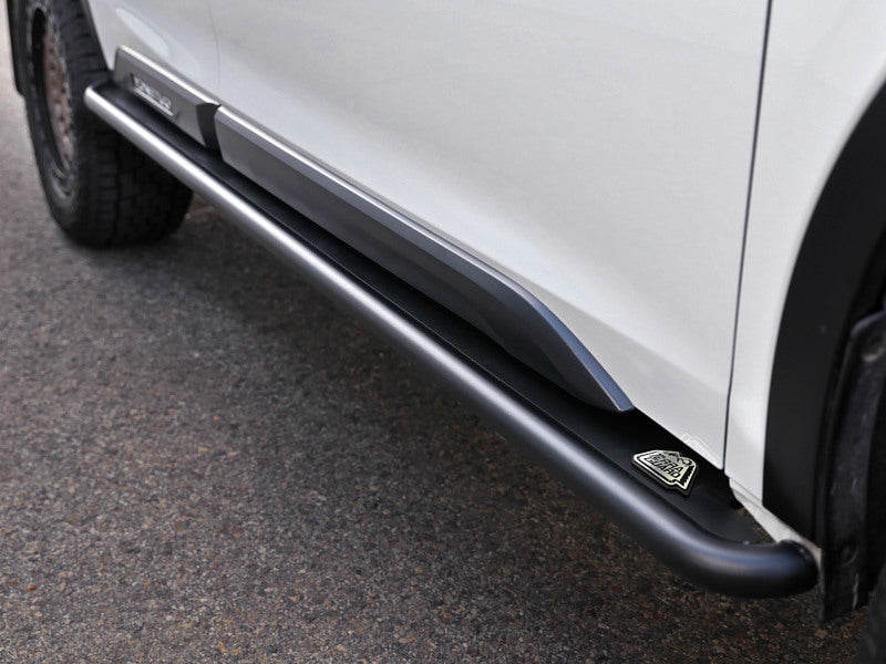 aFe 79-27003 POWER 20-23 Subaru Outback H4 2.4L (t) / H4 2.5L Terra Guard Trail Slider Steps - Black